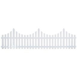 Multicolour 320 LED Garden Christmas Fence Light 280cm - thumbnail 2