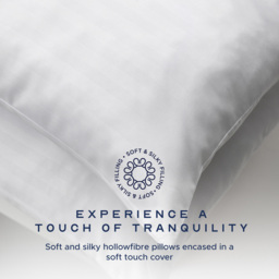 Snuggledown Scandinavian Hollowfibre Medium Support Pillow 2 Pack - thumbnail 4
