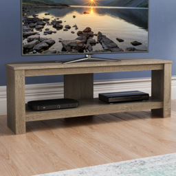 AVF Calibre Single Shelf Rustic Sawn Oak TV Unit