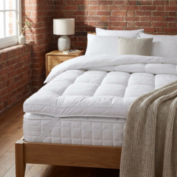 Divante Deep Fill Mattress Topper - White / Double - thumbnail 4