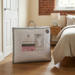 Divante Deep Fill Mattress Topper - White / Double - thumbnail 3