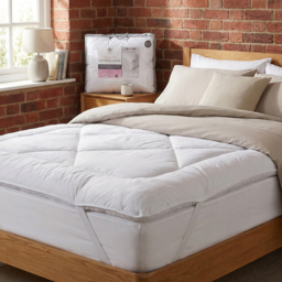 Divante Deep Fill Mattress Topper - White / Double - thumbnail 2