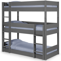 Julian Bowen Trio Anthracite Triple Sleeper Bunk Bed - thumbnail 2