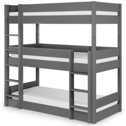 Julian Bowen Trio Anthracite Triple Sleeper Bunk Bed - thumbnail 3