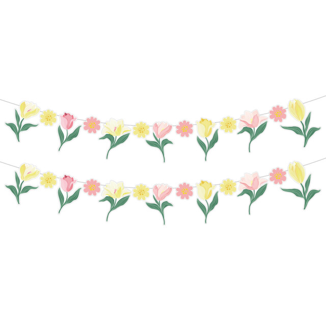 Tulip Bunting - Multicolour - image 1