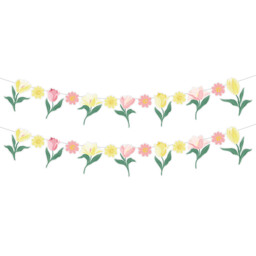 Tulip Bunting - Multicolour - thumbnail 1
