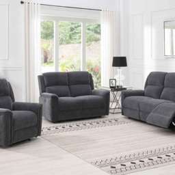 Eastside 2 Seater Dark Grey Power Recliner Sofa - thumbnail 3