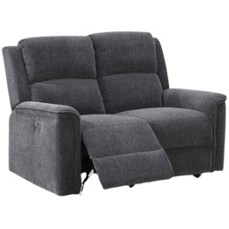 Eastside 2 Seater Dark Grey Power Recliner Sofa - thumbnail 2