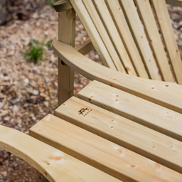AMATA Ungurs 2 Seater Adirondack Love Seat Green - thumbnail 4