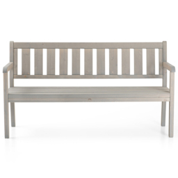 AMATA Ungurs 3 Seater Grey Straight Bench - thumbnail 3