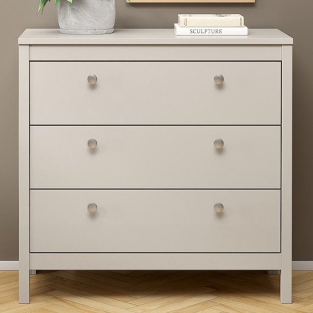 Florence Madrid Cashmere 3 Drawer Chest of Drawers - image 1