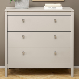 Florence Madrid Cashmere 3 Drawer Chest of Drawers - thumbnail 1
