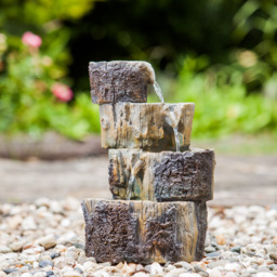Heissner Cascading Tree Stump with Lights - thumbnail 2