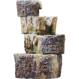Heissner Cascading Tree Stump with Lights - thumbnail 1