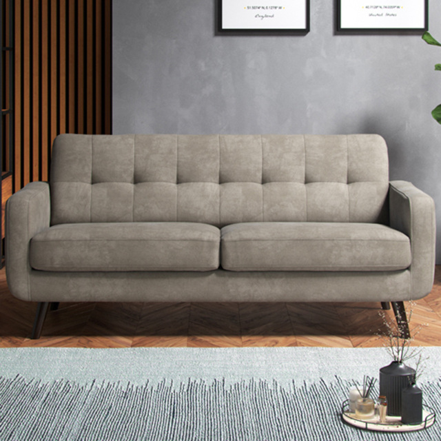 Julien Enjoy Antelope Beige 3 Seater Sofa - image 1