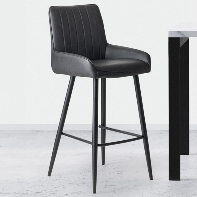 Julian Bowen Soho Black Barstool - image 1