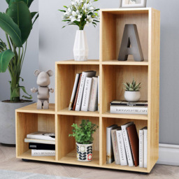 Cuba 6 Shelf Sonoma Oak Step Unit - thumbnail 2