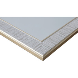 Ashwood Effect Gold Edged Mirror - thumbnail 2