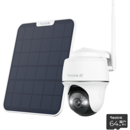 Reolink Advantage Series B440 8MP 4K Wi-Fi Security Camera with Solar Panel and 64GB Card