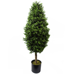 Botanik Outdoor Topiary Buxus Ball Cone Artificial Tree in Pot 120cm - thumbnail 1