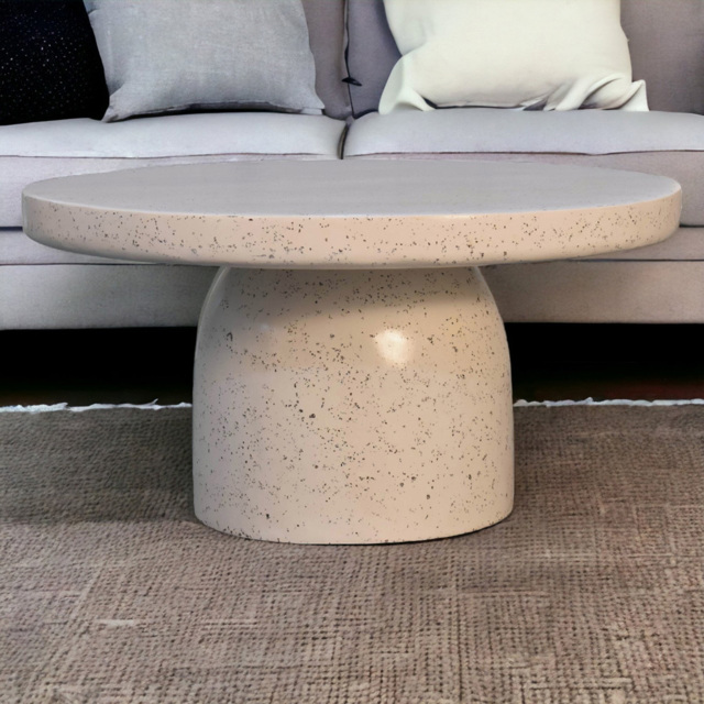 Artisan Furniture Serenity Terrazzo Solid Wood Coffee Table - image 1
