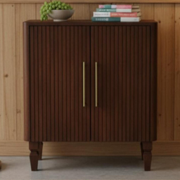 Artisan Furniture Cavallo Brown 2 Door Solid Wood Cabinet - thumbnail 1
