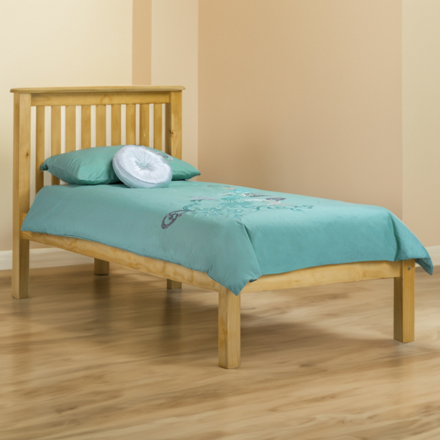 Julian Bowen Barcelona Single Pine Low Foot End Bed Frame - image 1