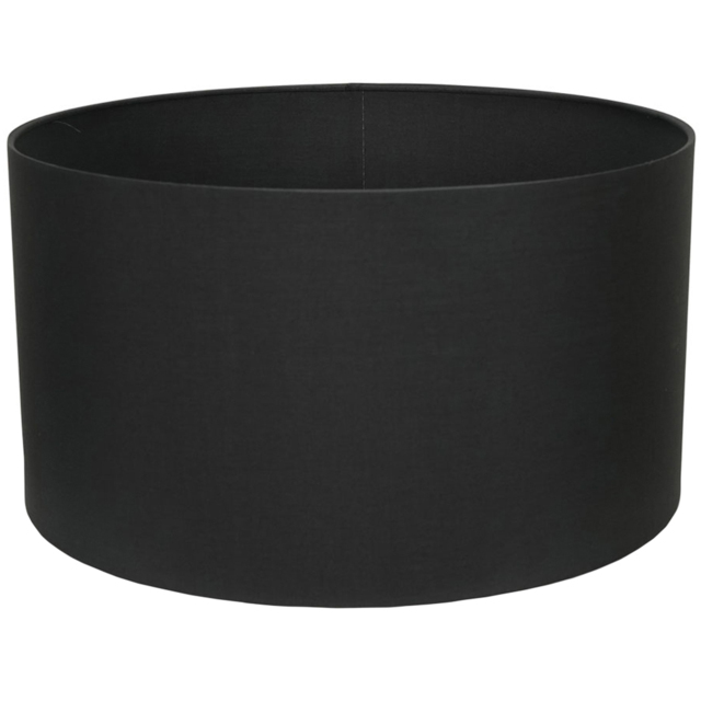 ValueLights Reni Large Charcoal Fabric Drum Shade - image 1