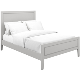 Bay Double Cement Grey Bed Frame - thumbnail 3