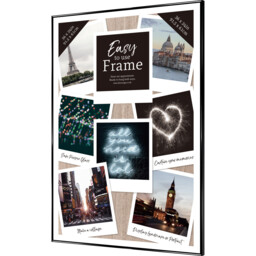 Black Easy To Use 36 x 24 inch Photo Frame - thumbnail 2