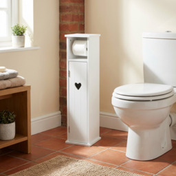 Bathstore Oxford White Toilet Roll Holder - thumbnail 4