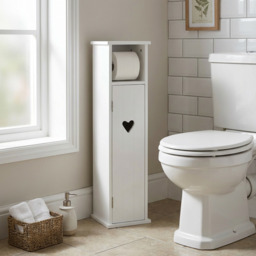 Bathstore Oxford White Toilet Roll Holder - thumbnail 3