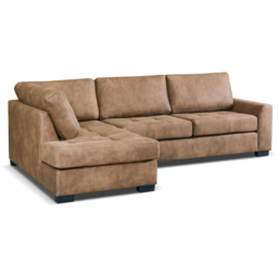 Mayfair Large Corner Sofa Brown Right-hand - thumbnail 2