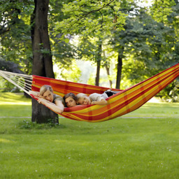 Amazonas Barbados Papaya Double Premium Traditional Cotton Garden Hammock Only - thumbnail 3