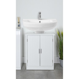 New England Gloss Sink Unit - White - thumbnail 2