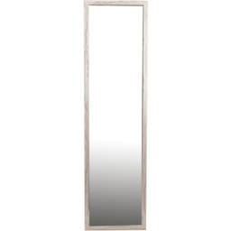 Marble Effect Over The Door Mirror 124 x 34cm