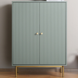 Home Garden Direct Devon 2 Door Sage Storage Cabinet - thumbnail 1