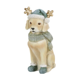 Reindeer Dog Ornament - Green - thumbnail 4