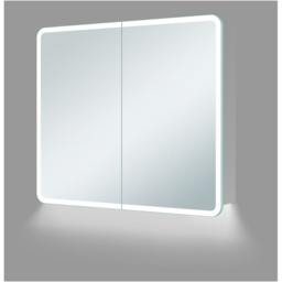 Bathstore Thea 2 Door LED Mirror Bathroom Cabinet - thumbnail 2