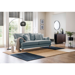 Eastwood Faro 2 Seater Medium Denim Sofa - thumbnail 3