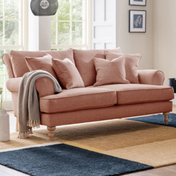 Eastwood Faro 2 Seater Small Coral Sofa