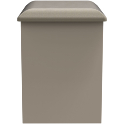 Crowndale Cube Matt Kashmir Dressing Table Stool - thumbnail 4