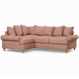 Clara Faro 11 Pink 3 Seater Right Hand Corner Agmamito Sofa - thumbnail 2