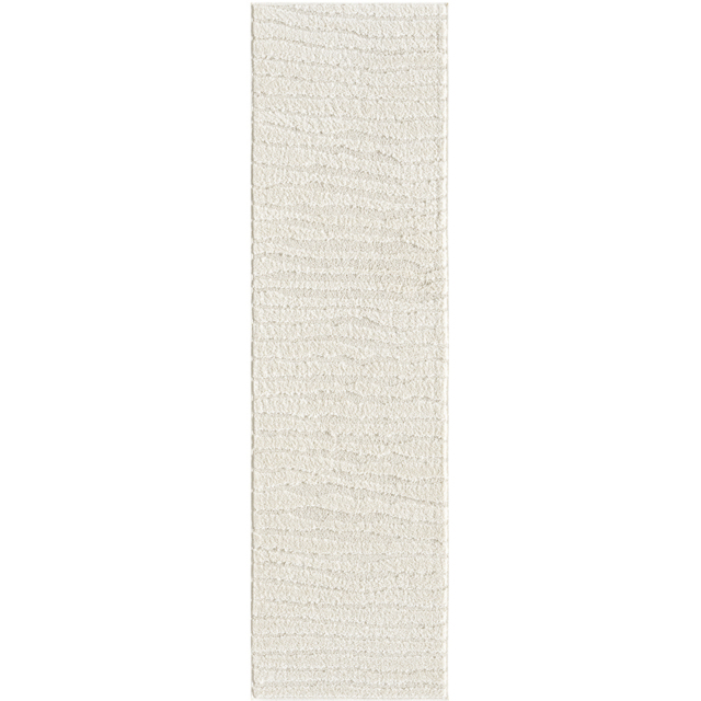 Desire Rugs Aya Embossed Lines Pattern Cream Rug 60 x 220cm - image 1