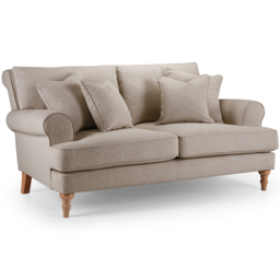 Eastwood Faro 2 Seater Small Beige Sofa - thumbnail 2