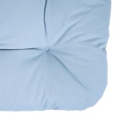 Blue 4 Button Seat Pad Blue - thumbnail 3