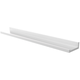 Homebase 60cm White Floating Photo Shelf 2 Pack - thumbnail 3