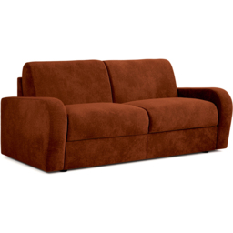 Jay-Be Deco 3 Seater Cosy Chenille Foxy Sofa Bed with e-Sprung Mattress - thumbnail 2