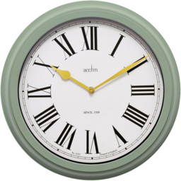 Acctim Turin Myrtle Green Outdoor Wall Clock
