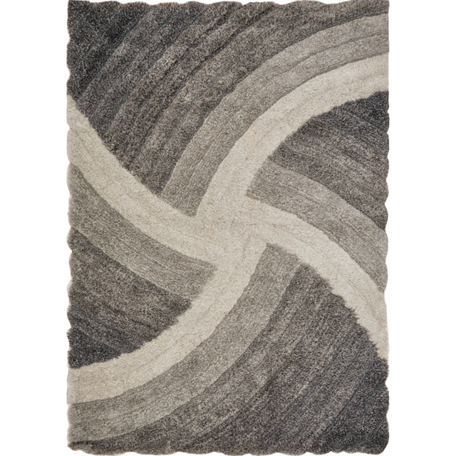 DS Living Stella Grey Ultra Plush Rug 160 x 230cm - image 1
